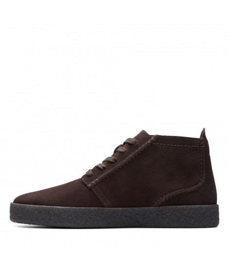 Clarks Uomo Sneakers Streethill Mid Marrone