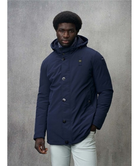 Blauer Parka Uomo Chester Blu