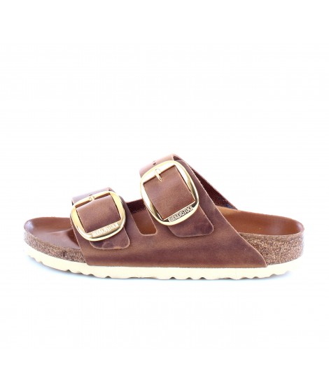 Birkenstock Donna Arizona Big Buckle Cognac