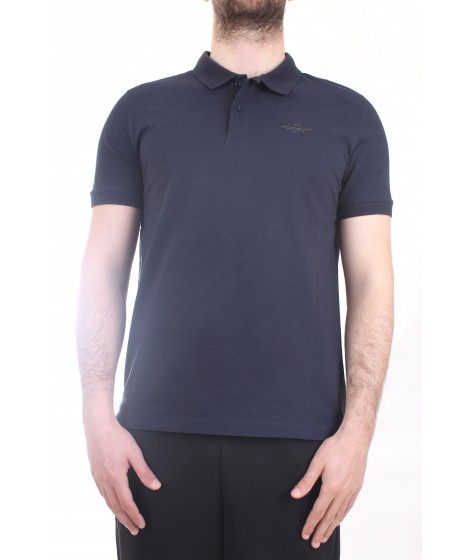 Aeronautica Militare Uomo polo M.C. PO1606 Blu