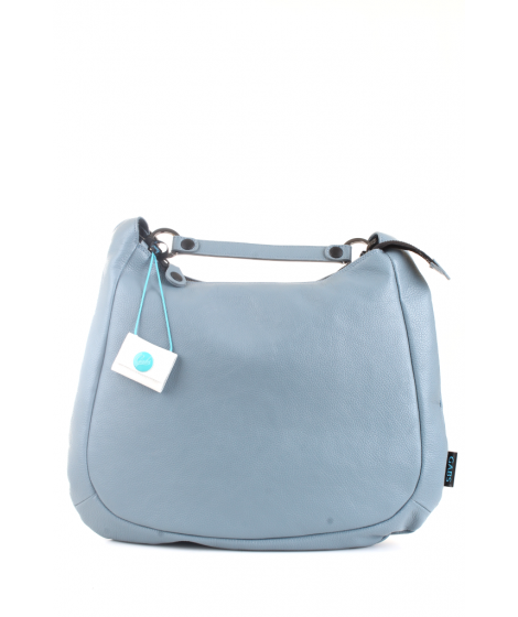 Gabs Borsa a spalla IRMA TG L In Pelle Ruga Blu Atlantico