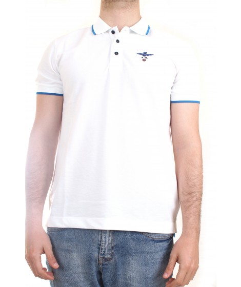 Aeronautica Militare Polo M.C. PO1604 Bianco