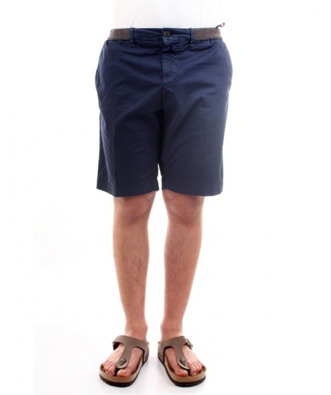 Hystory Lab Bermuda Elasticizzato Blu