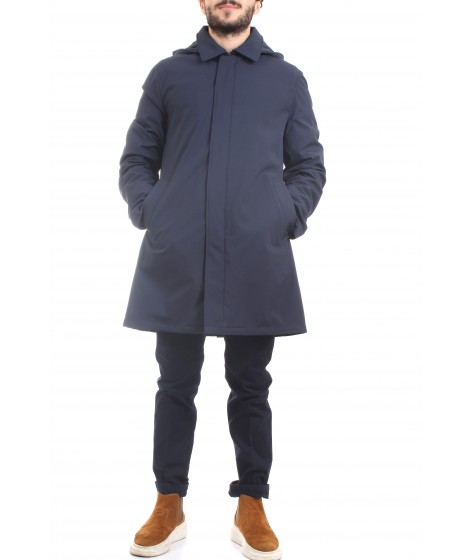 Manuel Ritz Uomo Trench Imbottito Slim Soft Shell