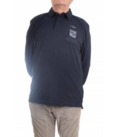 Aeronautica Militare Uomo Polo Blu