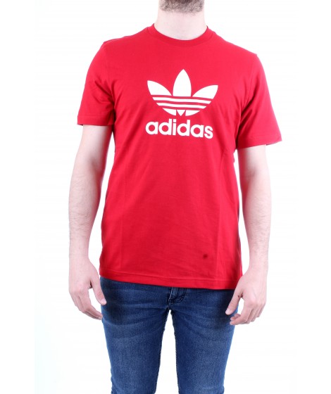 Adidas Originals T-shirt Trefoil Rossa