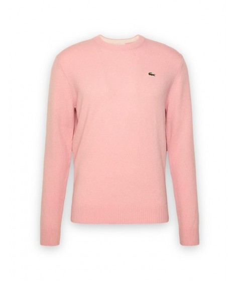 Lacoste Maglia in Cotone girocollo AH2193 00 Rosa