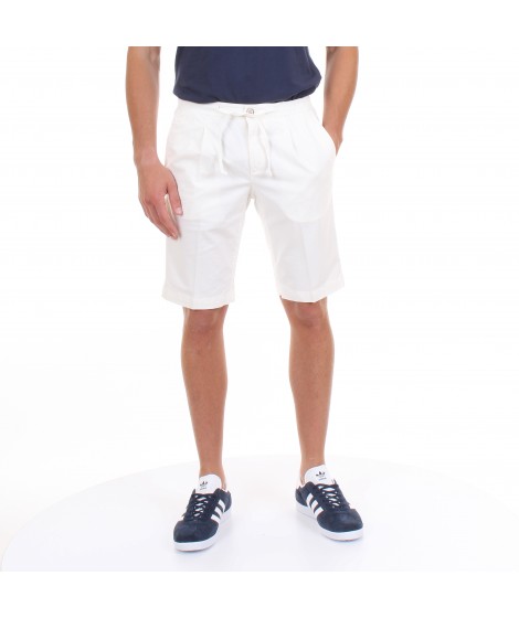 Manuel Ritz Bermuda 183360 Bianco Coulisse Regolabile