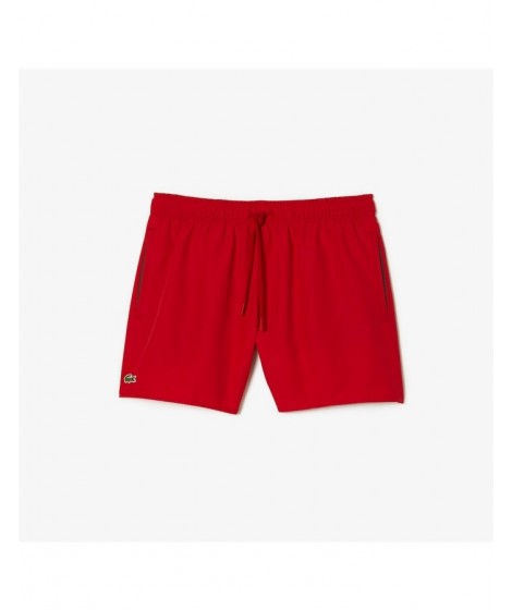 Lacoste Uomo Costume Da Bagno MH6270-00 8UN Rosso