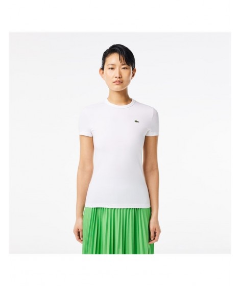 Lacoste Donna T-shirt TF7218 Bianco