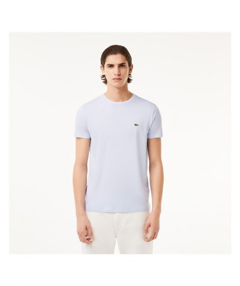 Lacoste Uomo T-shirt TH6709 00 Celeste chiaro