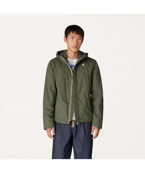 K-way Uomo Giacca Jack Ripstop Marmotta Verde
