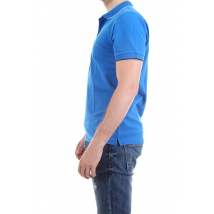Sun68 Polo Small Stripes Collar Royal