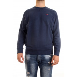 Levi's Uomo felpa ORIGINAL CREW SWEATSHIRT Blu