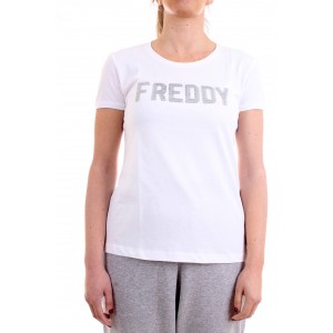 Freddy Donna T-shirt S1WCLT1 Bianco
