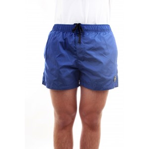 Effek Uomo Short effetto Shantung lucido Royal