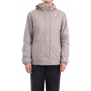 K-way Donna Giacca Doralie Micro Ripstop Marmotta Beige