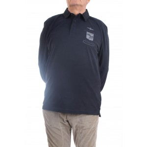 Aeronautica Militare Uomo Polo Blu