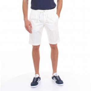 Manuel Ritz Bermuda 183360 Bianco Coulisse Regolabile