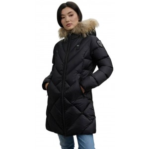Blauer Donna Piumino Althea Nero 
