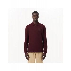 Lacoste Uomo Polo M.L. in Petit Piquet L1312 00 Bordeaux